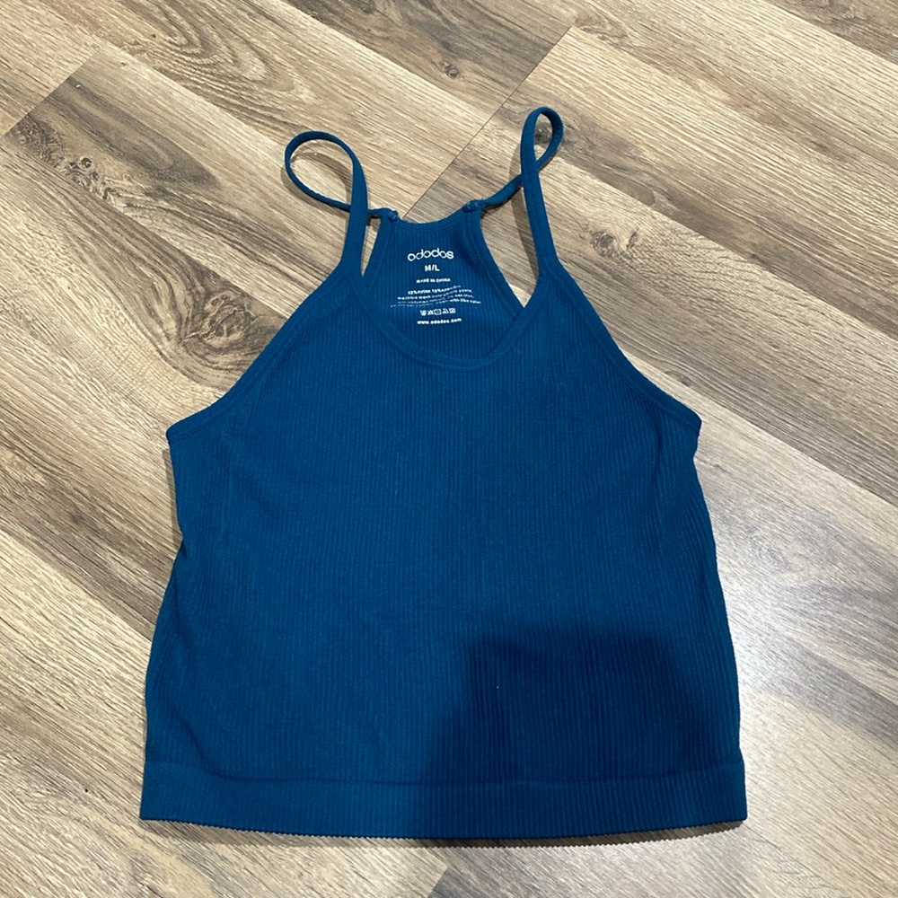 🪻 Ododos Athletic Ribbed Crop Top 🪻